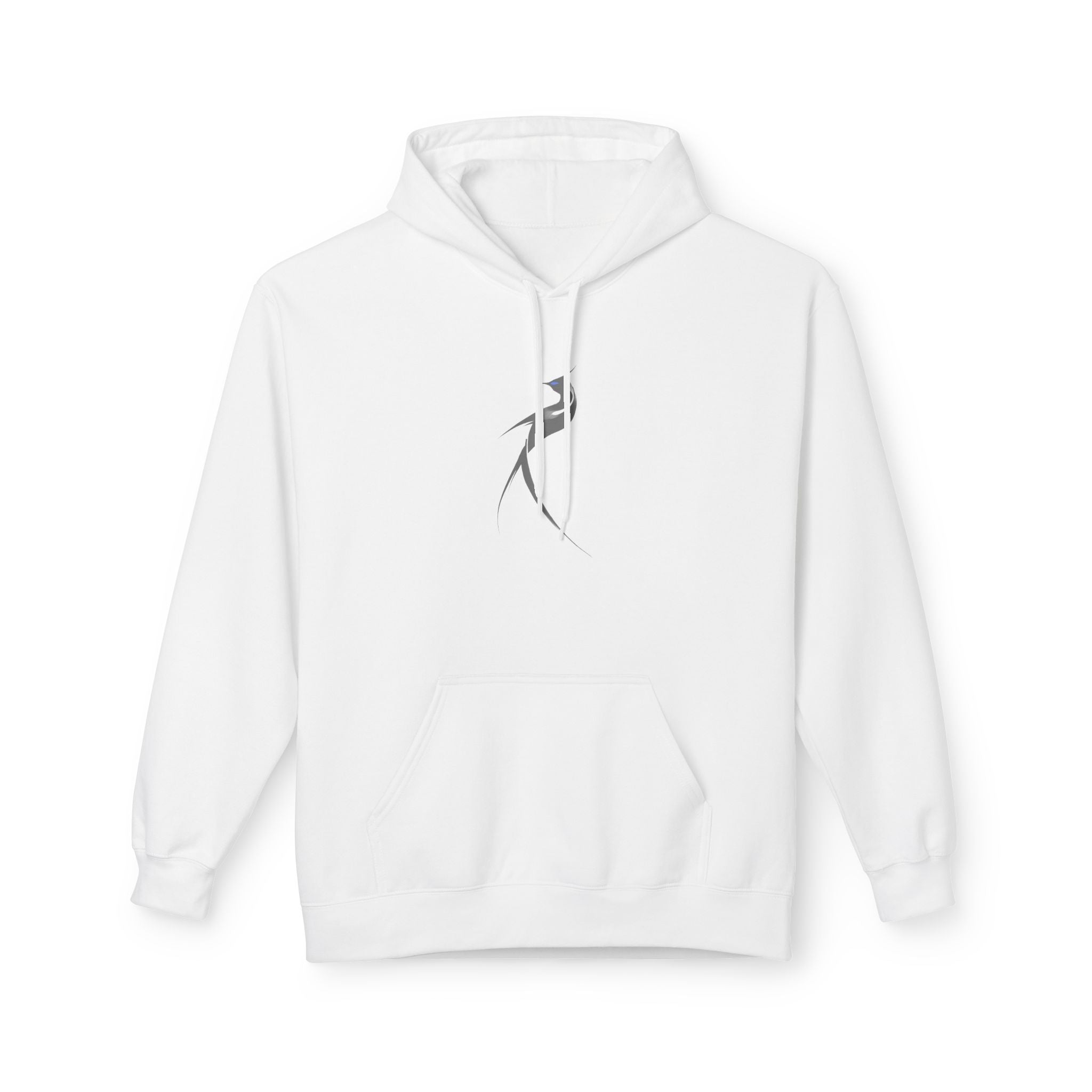 Minimalist Archer Hooded Sweatshirt — Small Raven Graphic Hoodie