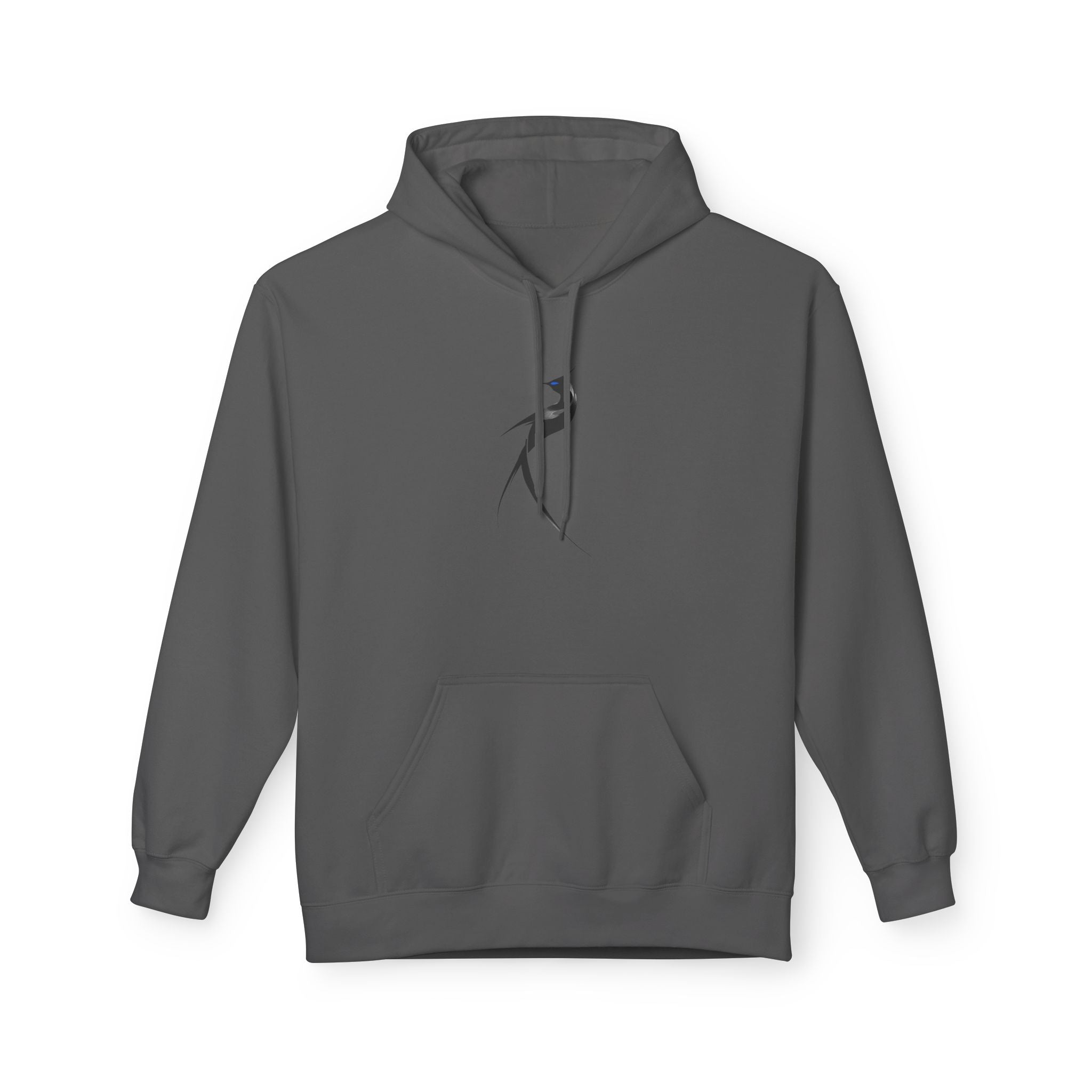 Minimalist Archer Hooded Sweatshirt — Small Raven Graphic Hoodie
