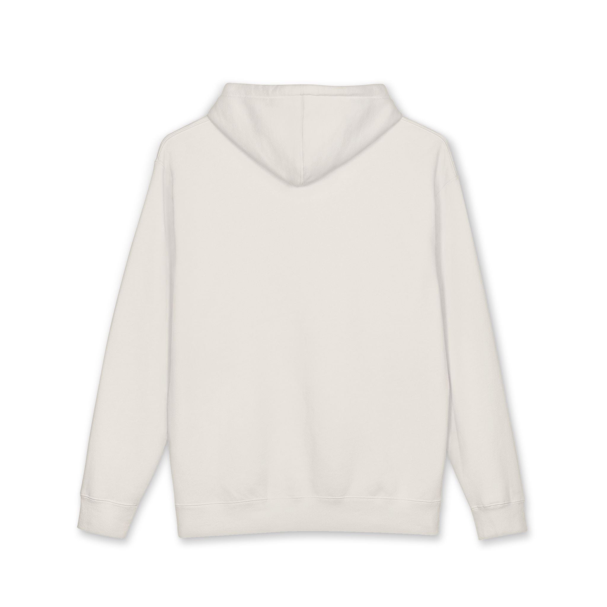 Minimal Logo Hoodie — Bone Pullover Sweatshirt